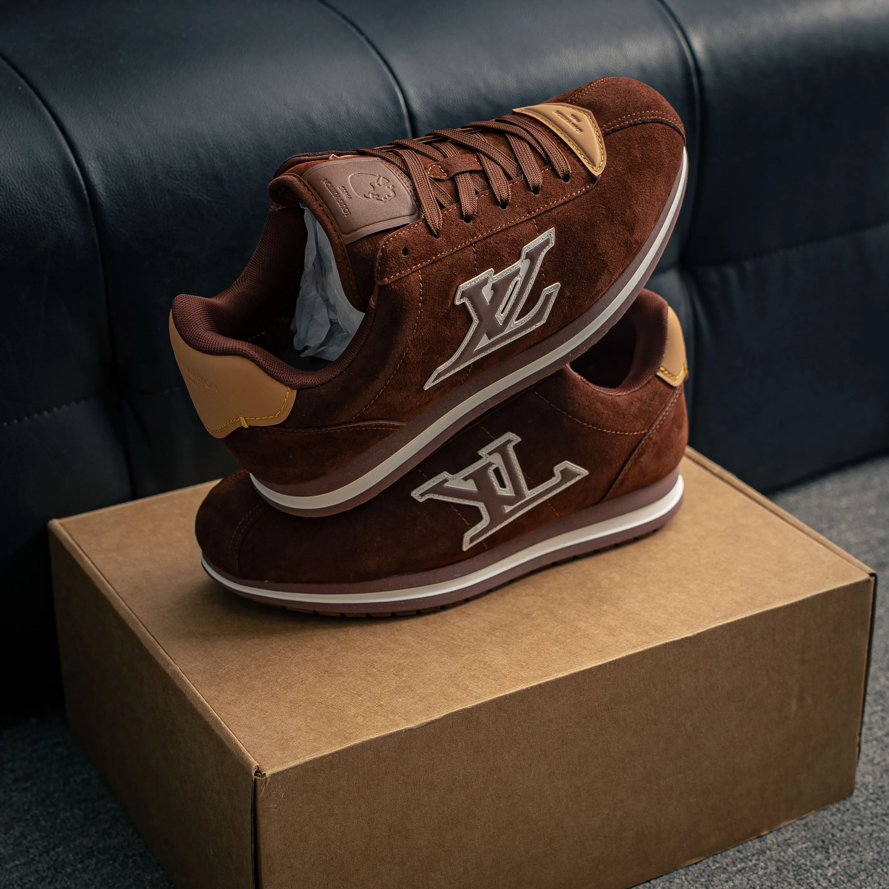 # New Arrival LV BUTTERSOFT Sneakers LV Buttersoft Sneakers Pharrell Williams ， Sneakers 1960